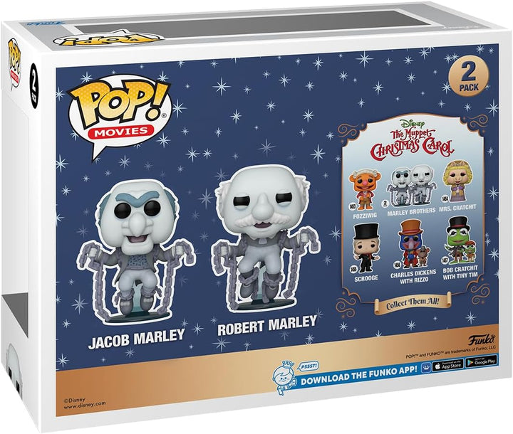 Funko POP! Disney: the Muppet Christmas Carol - Robert Marley Brothers 2PK