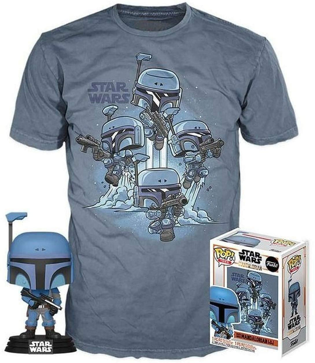 Funko POP! & Tee - Death Watch Mandalorian Vinyl Figure & T-Shirt Set (136842)