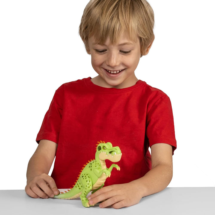 Gigantosaurus - Articulated Figures 13 cm, Dinosaur Dolls, Characters from the Cartoon Series