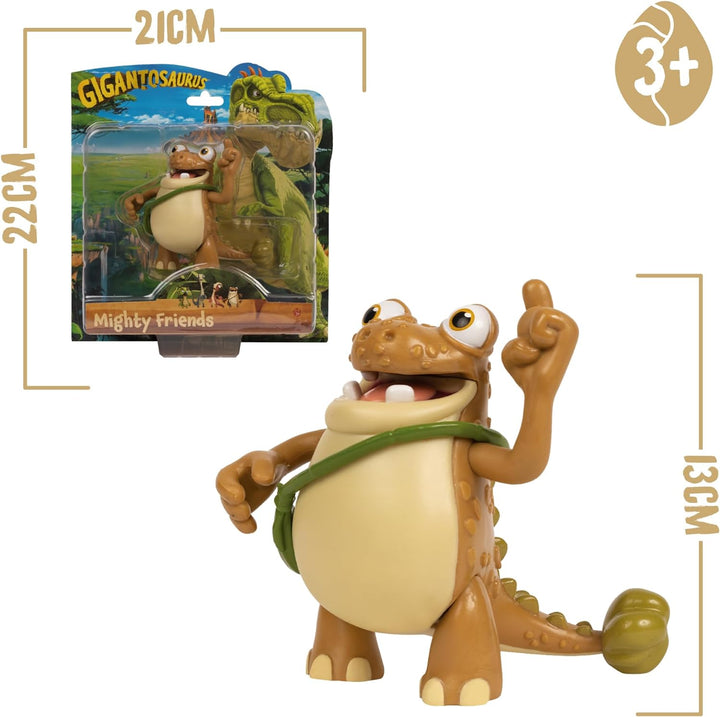 Gigantosaurus - Articulated Figures 13 cm, Dinosaur Dolls, Characters from the Cartoon Series