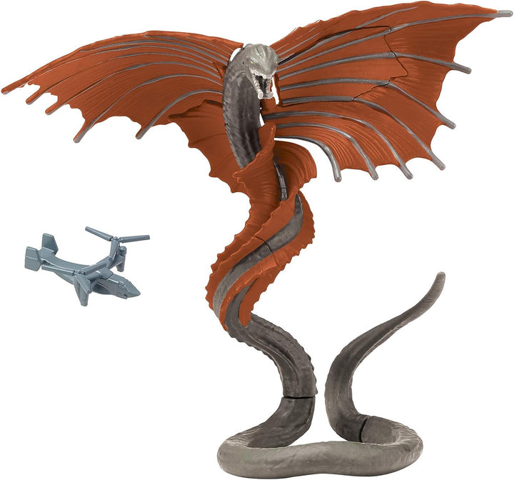 MNG01710 Monsterverse Godzilla vs Kong 6" Hollow Earth Monsters Warbat Articulated Collectable Action Figure Toy