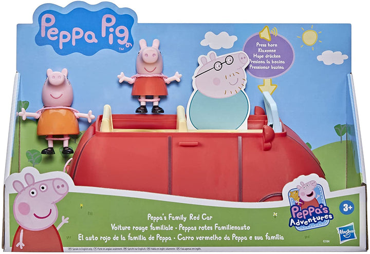 Peppa Pig Peppa&#39;s Avonturen Peppa&#39;s Familie Rode Auto