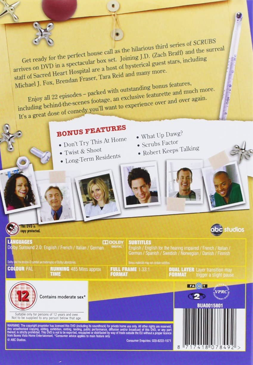 Scrubs: The Complete Collection - Seasons 1-9 [DVD] 11