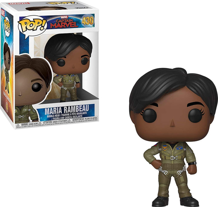 Marvel Captain Marvel Maria Rambeau Funko 37585 Pop! Vinyl #430 - Yachew