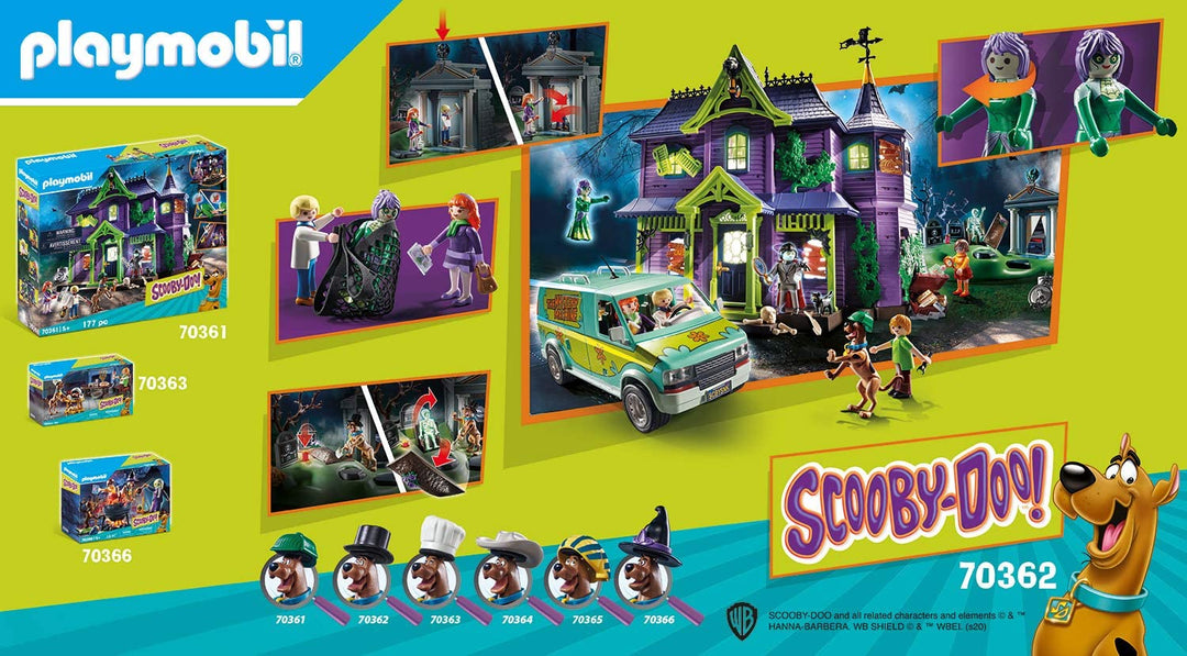 Playmobil 70362 Scooby Doo Avventura al cimitero