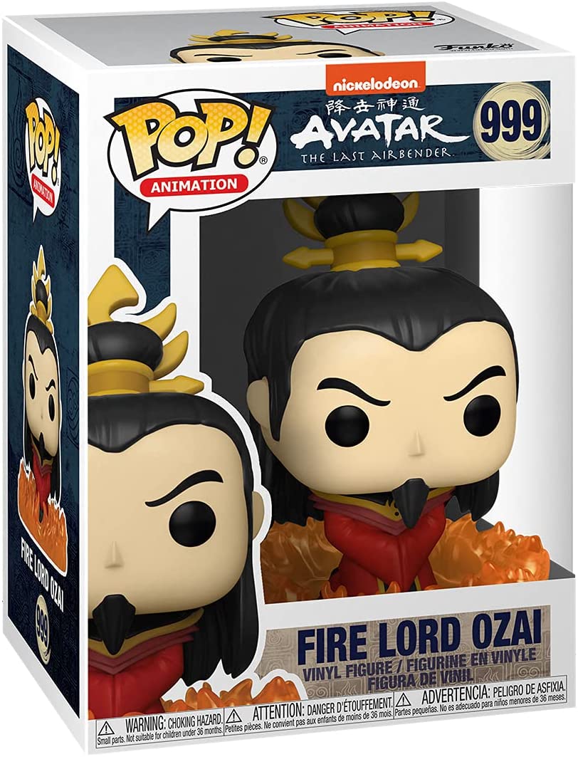 Avatar L&#39;ultimo dominatore dell&#39;aria Signore del fuoco Ozai Funko 56024 Pop! Vinile #999