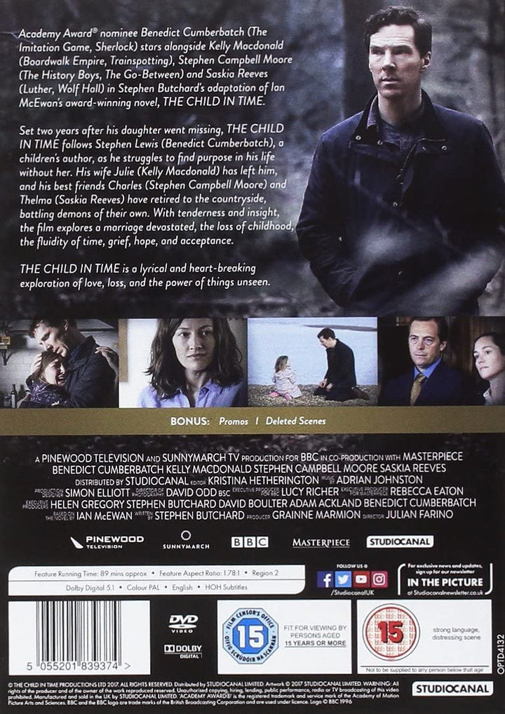 The Child In Time (2017) - DVD (Region 2)
