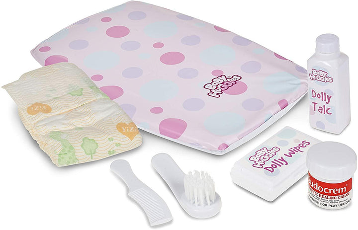 Casdon 712 Baby Huggles Dolls Changing Mat Set pink - Yachew