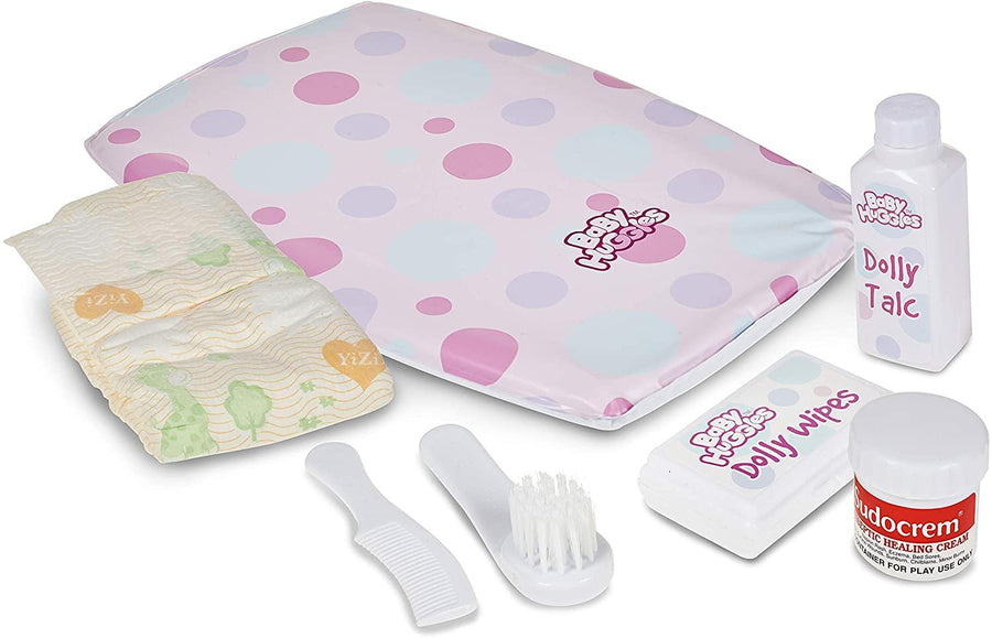 Casdon 712 Baby Huggles Dolls Changing Mat Set pink - Yachew