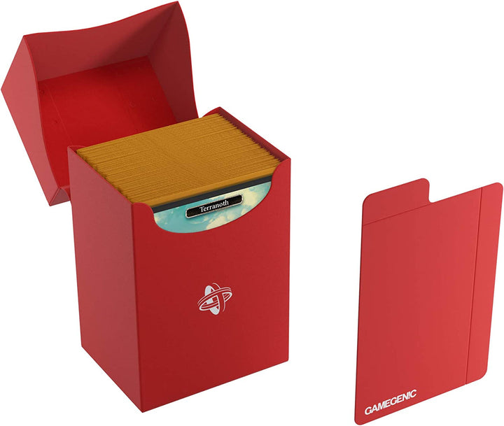 Gamegenic 80-Card Deck Holder, Red (GGS25023ML)