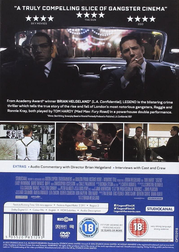 Leggenda [DVD] [2015]