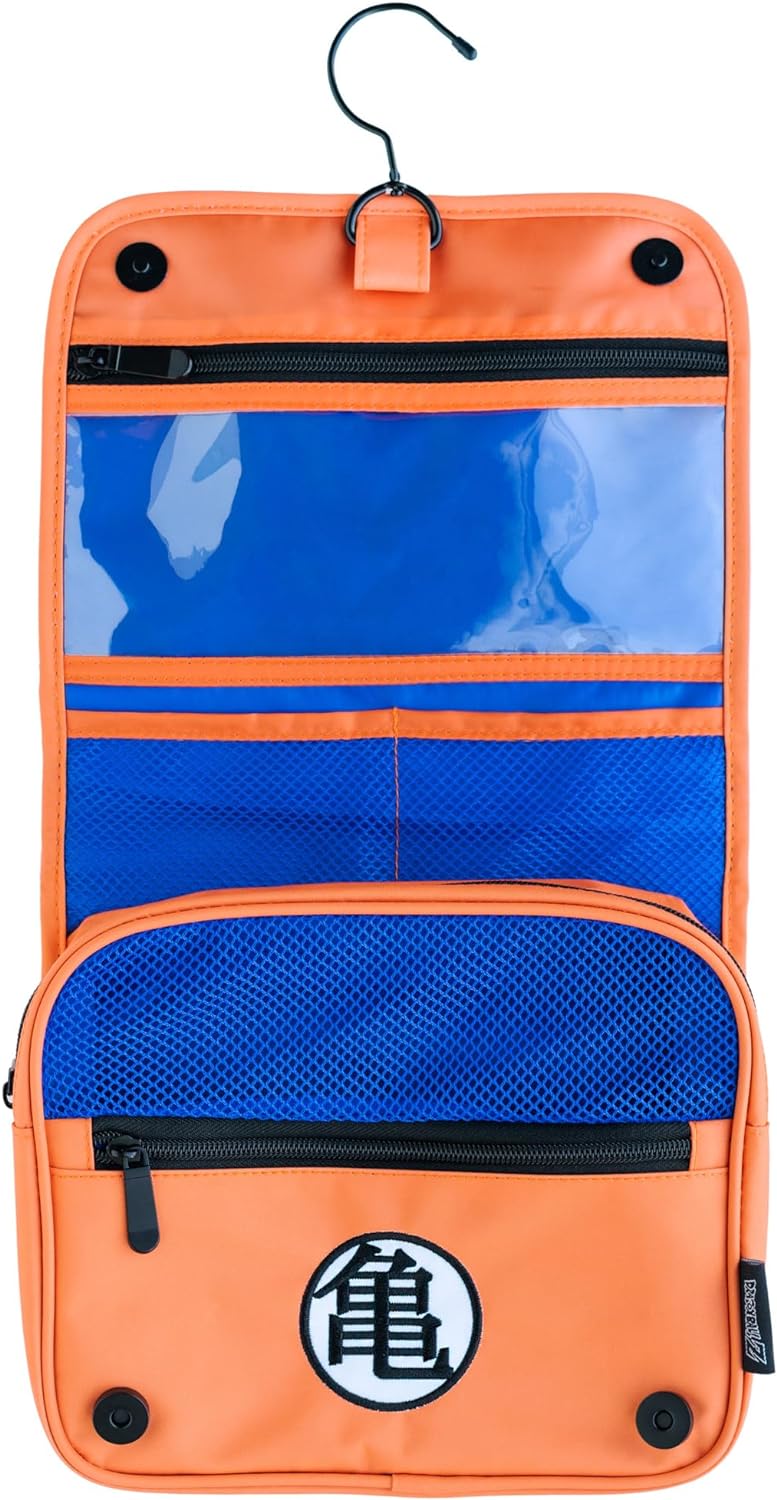 Grupo Erik Dragon Ball Hanging Travel Toiletry Bag | Hanging Toiletry Bag With Hanging Hook