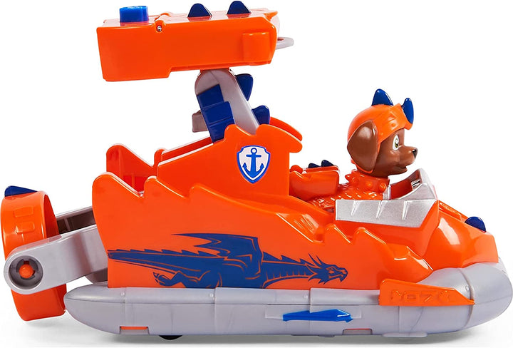 PAW PATROL 6063589, Rescue Knights Zuma Transforming Car with Collectible Action