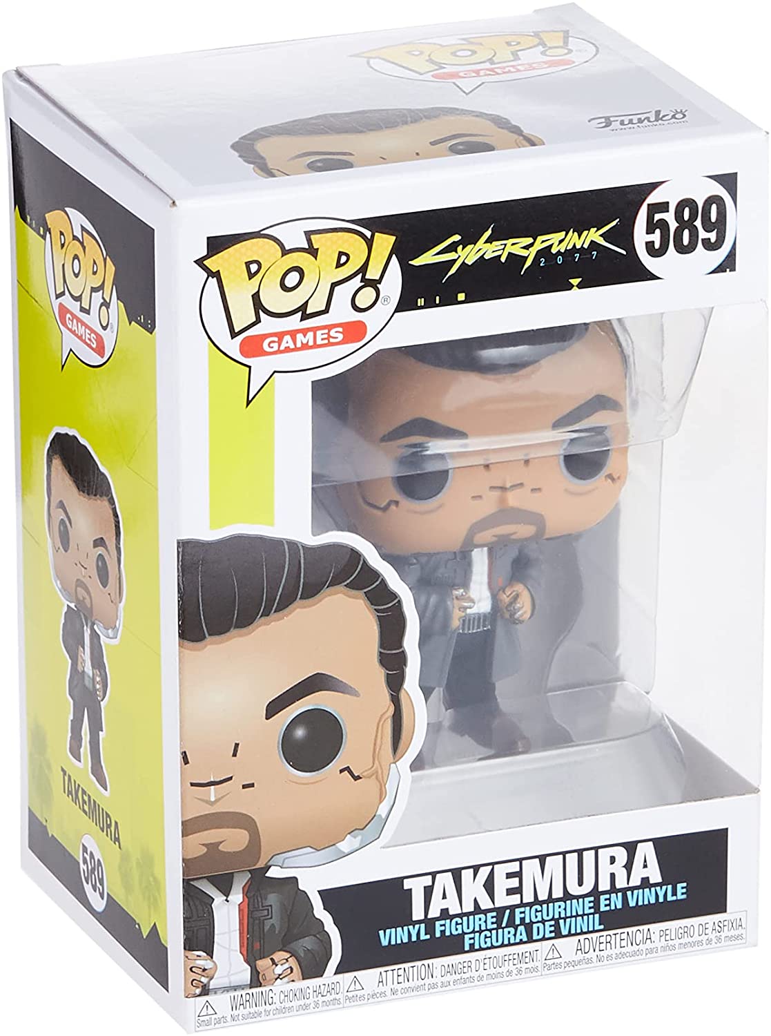 Funko Pop! Cyberpunk 2077 - Takemura Vinyl Figure #589