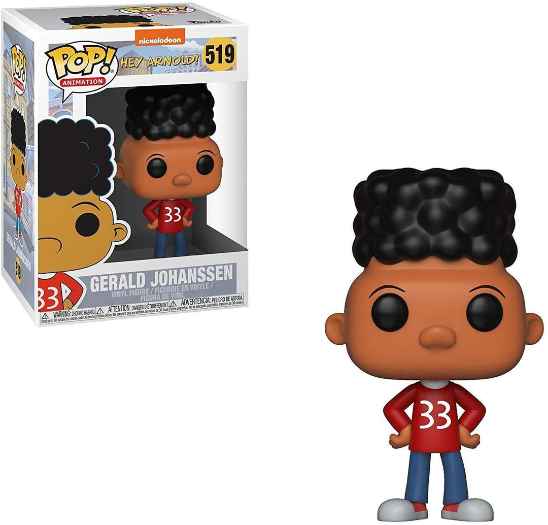 Nickelodeon Hey Arnold! Gerald Johanssen Funko 35573 Pop! Vinile #519