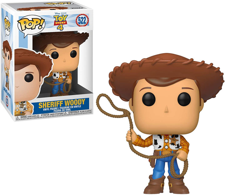 Disney Pixer Toy Story 4 Sceriffo Woody Funko 37383 Pop! Vinile #522