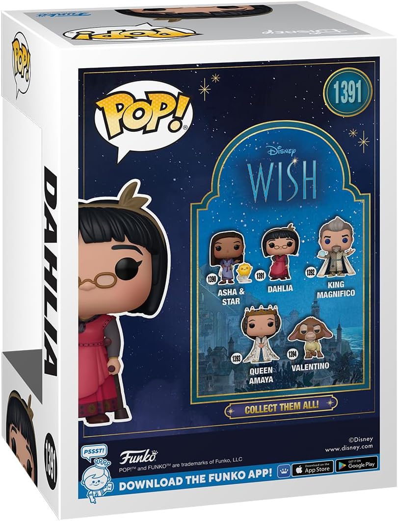 Funko Pop! Disney Wish - Dahlia Vinyl Figur (72421) 3