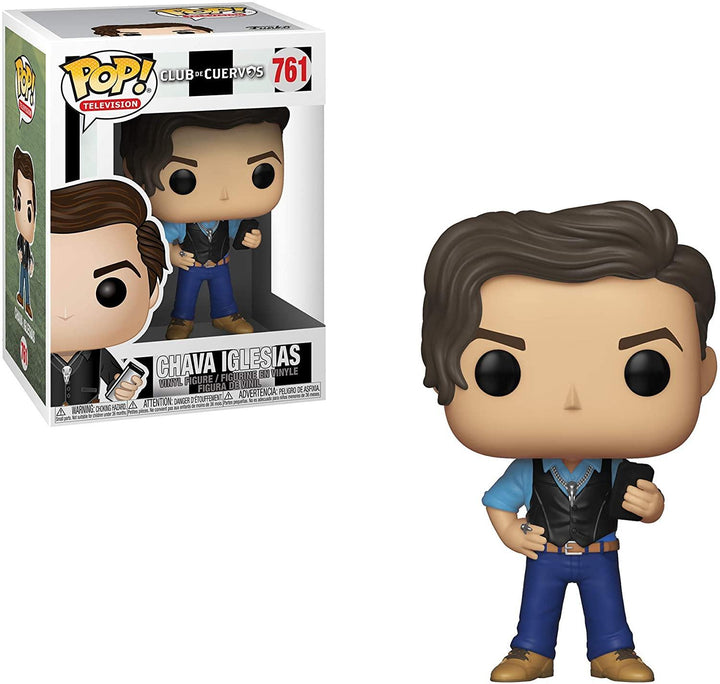 Club de Cuervos Chava Iglesias Funko 37457 Pop! Vinyl #761 - Yachew