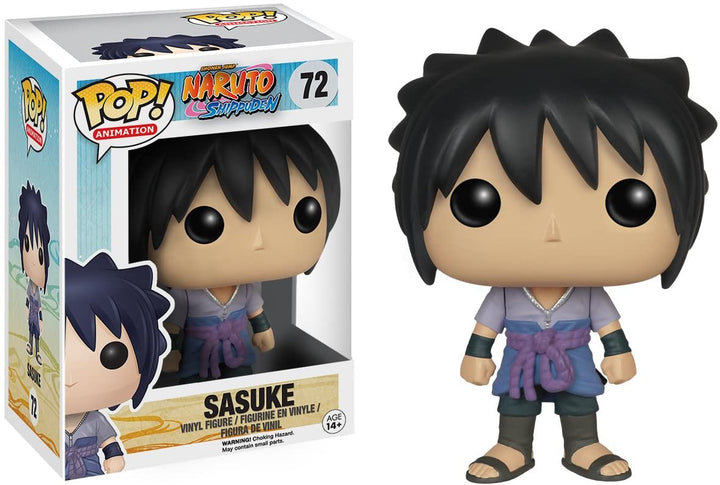Snonen Jump Naruto Shippuden Sasuke Funko 06367 Pop! Vinile #72