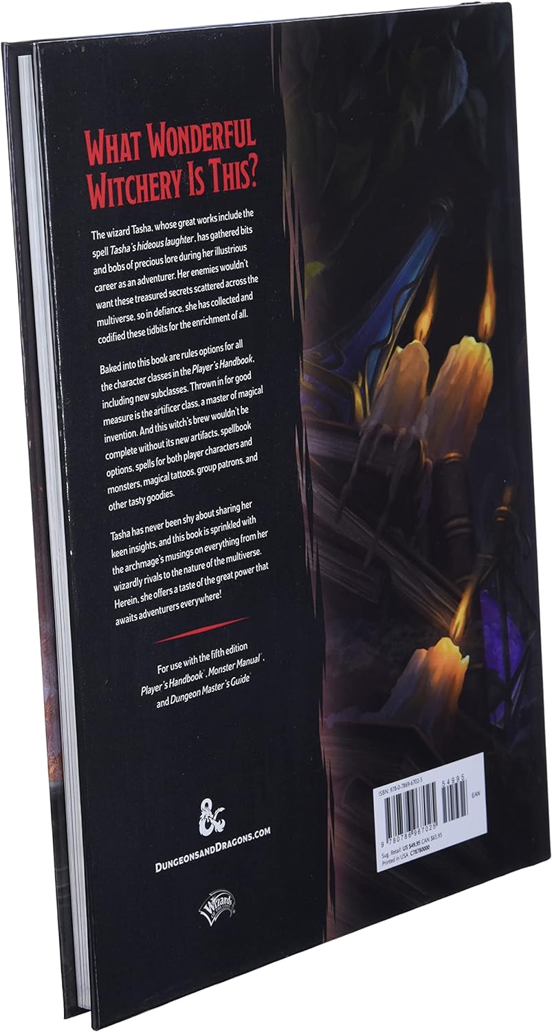 Wizards of the Coast Dungeons & Dragons: Tasha’s Cauldron of Everything Rulebook 4
