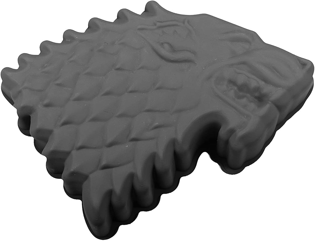SD Toys Game of Thrones Stark Bakvorm, Siliconen, Grijs, 27 x 30 x 7 cm