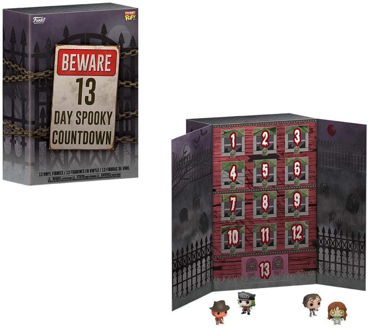Funko 48114 Advent Calendar: Pocket POP: 13-Day Spooky Countdown