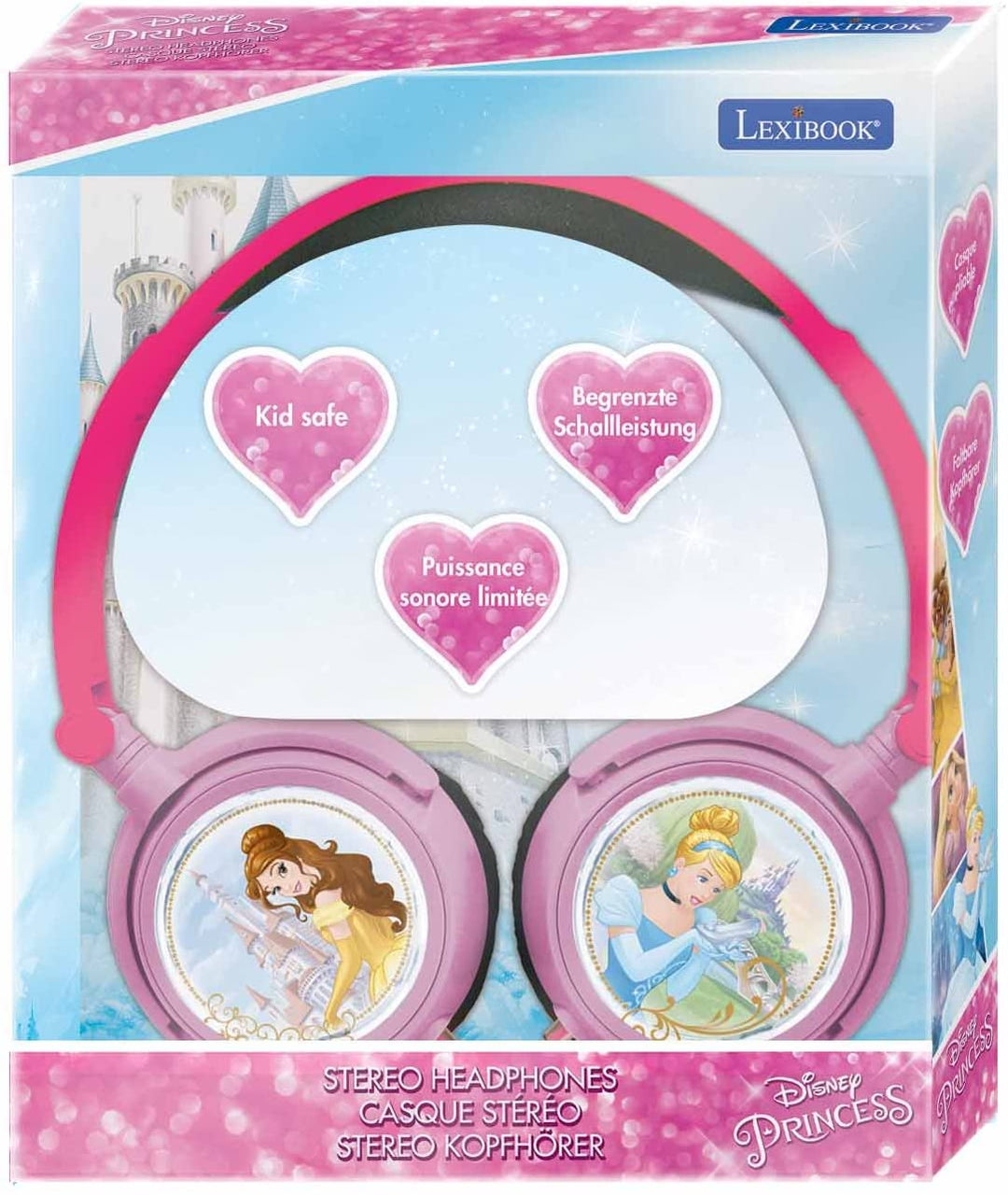 Lexibook HP010DP Exibook Disney Princess Rapunzel stereo hoofdtelefoon