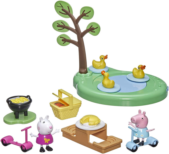 Peppa Pig Peppa&#39;s Avonturen Peppa&#39;s Picknick Speelset Speelgoed