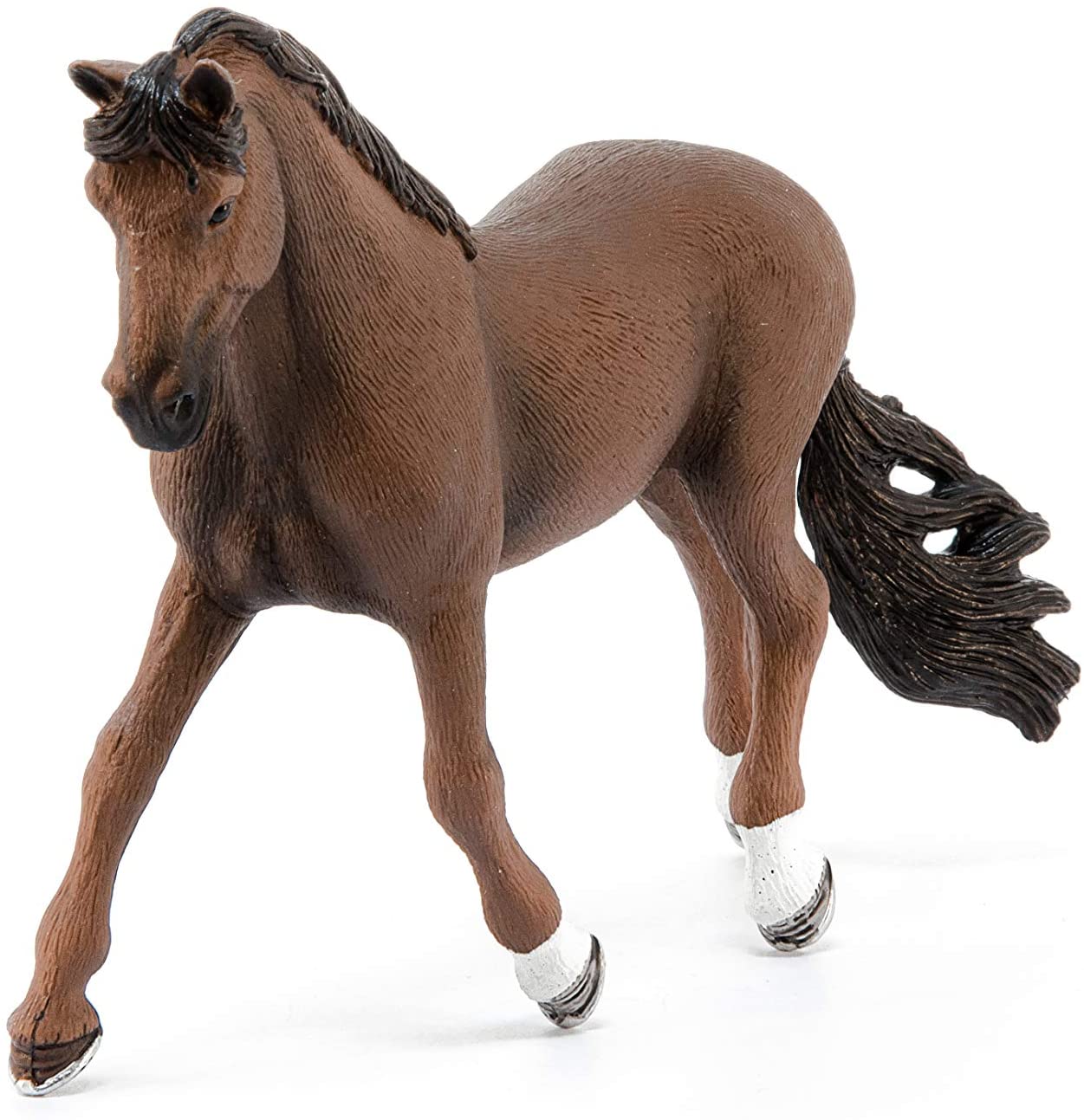 Schleich Trakehner Gelding Horse Figurine - Detailed Hand-Painted Play Figure for Kids