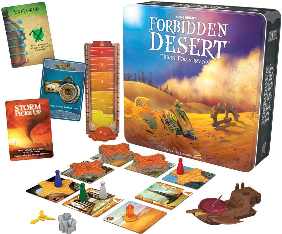 Gamewright Forbidden Desert Board Game - Yachew