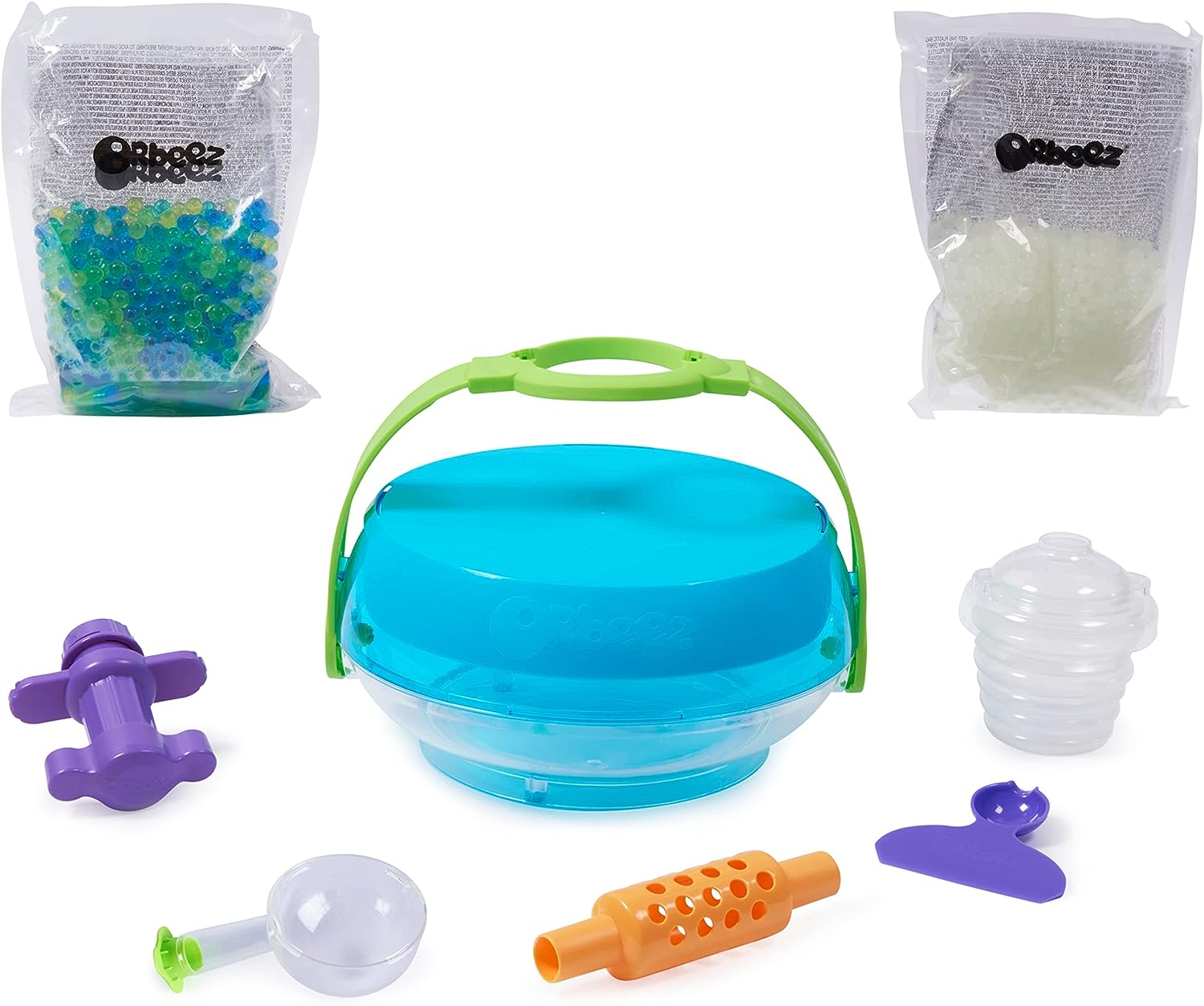 Orbeez Sensation Station – Spielset mit 2000 im Dunkeln leuchtenden und farbigen Wasserperlen 10