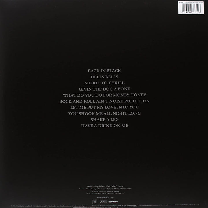 AC/DC Back In Black