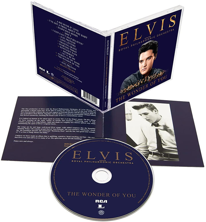 Elvis Presley met het Royal Philharmonic Orchestra The Wonder Of You