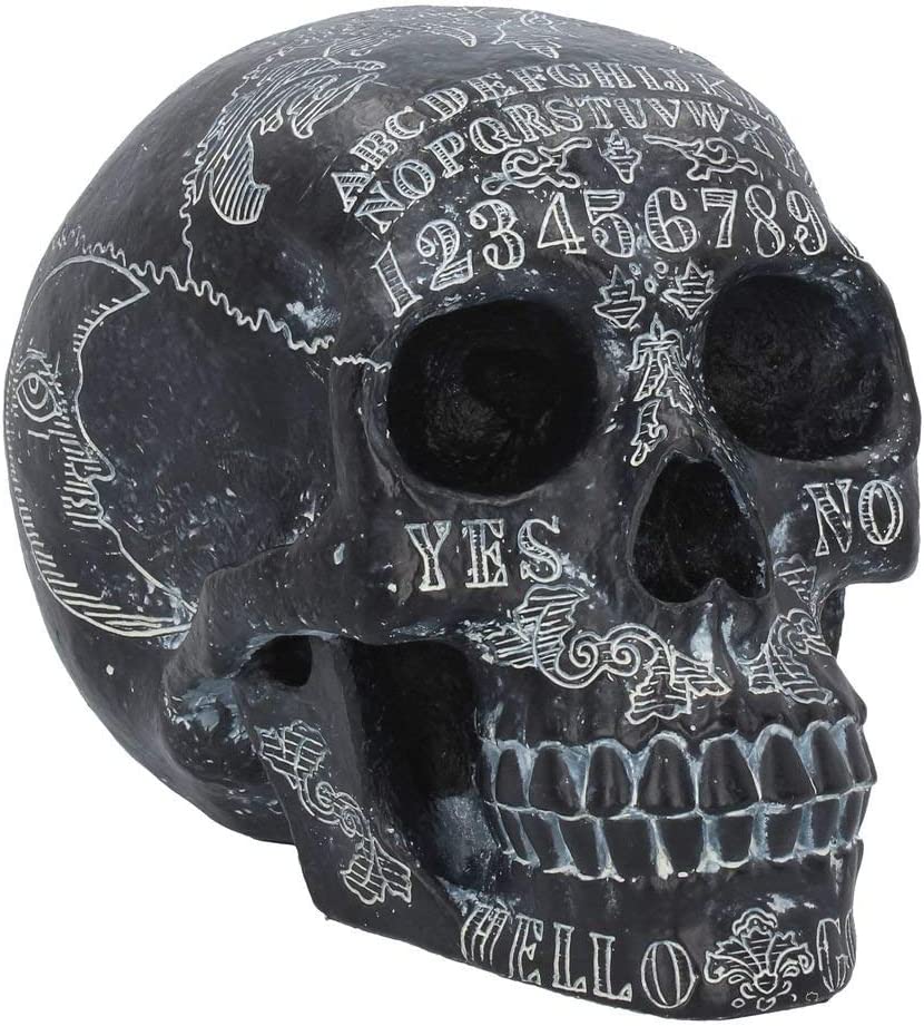 Nemesis Now Dark Spirits - Spirit Board Skull Figurine Black Resin Ornament 3
