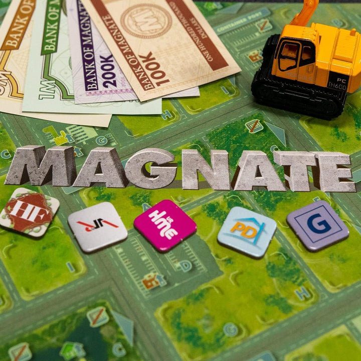 Magnate: The First City - Strategic Property Development Game for Ages 14+ (NAY-MAG001)