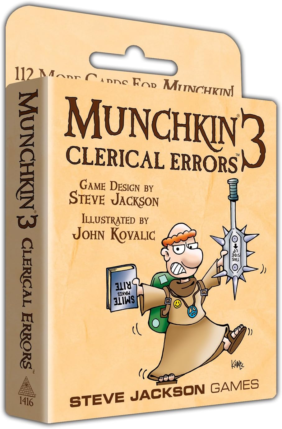 Steve Jackson Games Munchkin 3 Clerical Errors Kartenspiel-Erweiterung