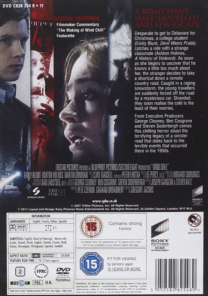 Wind Chill [2017] - Horror/Cult film [DVD]