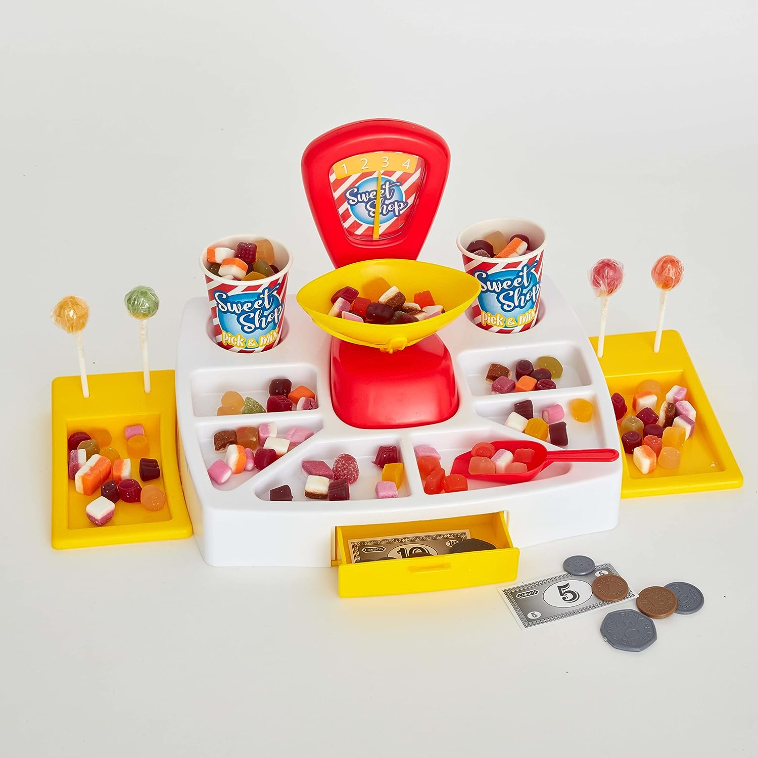 Casdon Pick n Mix Sweet Shop Playset - Role Play & Educational Toy for Ages 3+