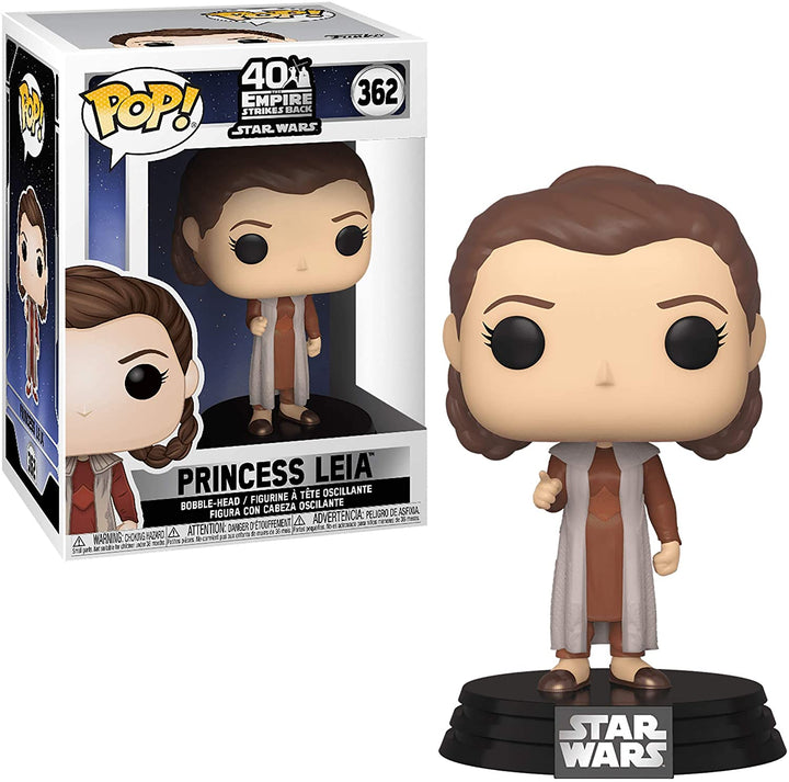 40 Het rijk slaat terug Star Wars-prinses Leia Funko 39790 Pop! Vinyl #362