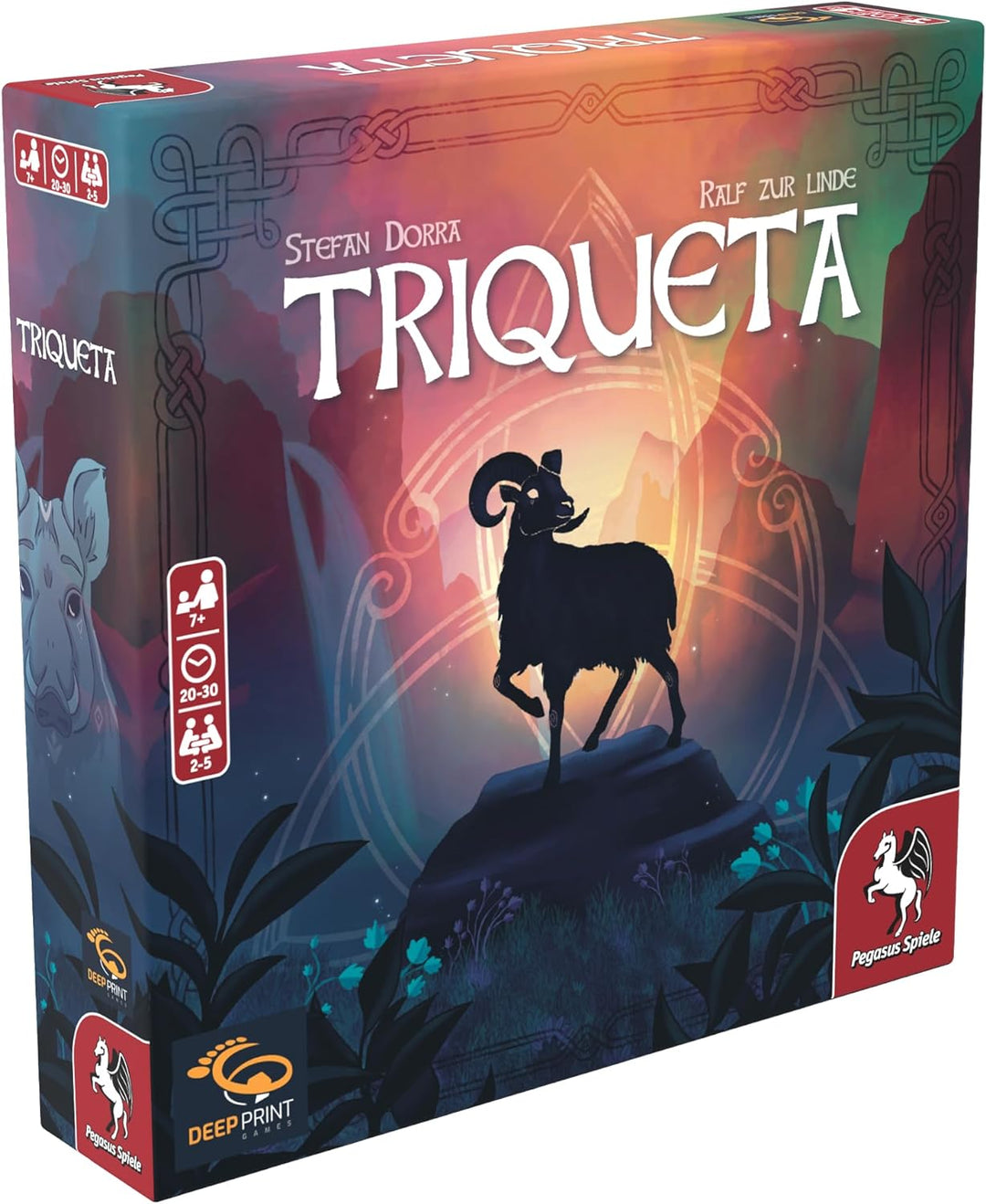 Triqueta  Board Games (Deep Print Games) (English Edition)