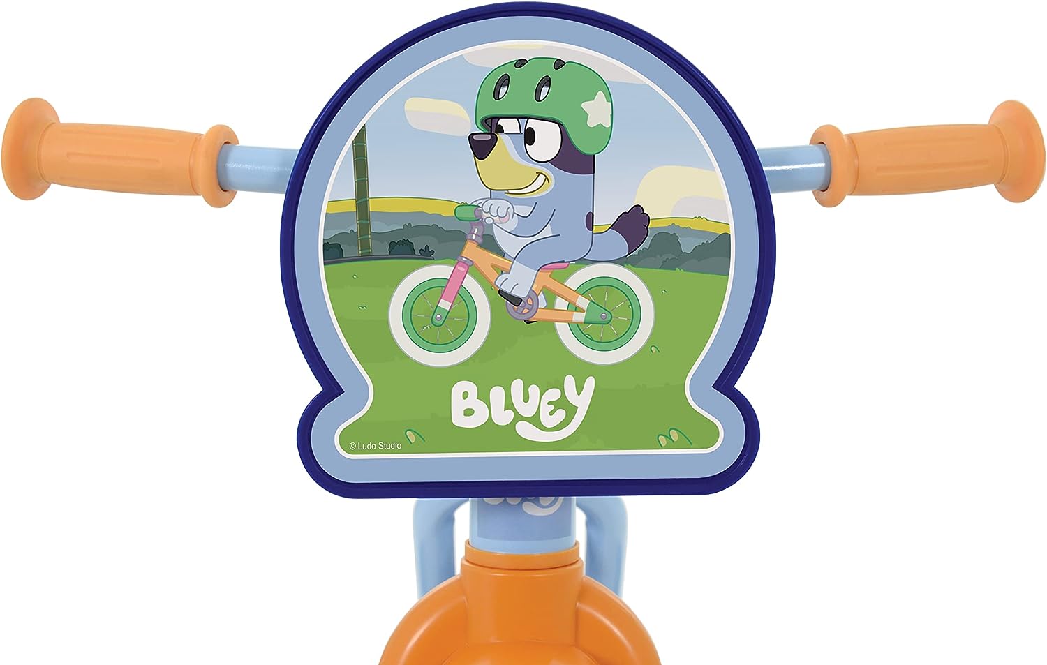 Bluey 2in1 10" Trainingsfahrrad – umwandelbares Lauf- und Tretfahrrad für Kinder 4