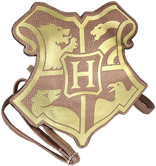 Artesia Bristle Schoudertas 3D Harry Potter Unisex Volwassenen, Bruin (Bruin), 5 x 19 x 16 cm (B x H x L)