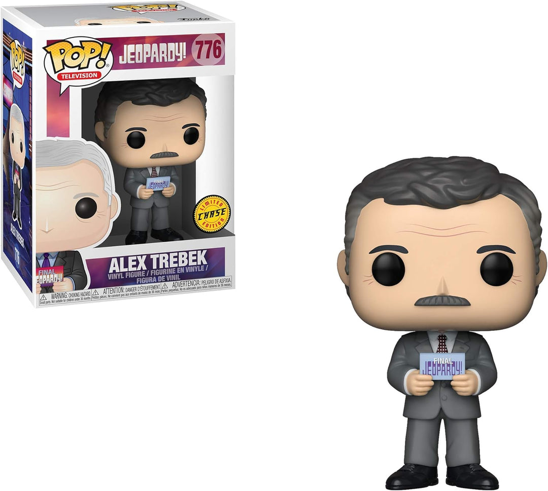 Funko 38598 POP TV: Jeopardy-Alex Trebek (Stile können variieren), Sammelfigur, mehrfarbig