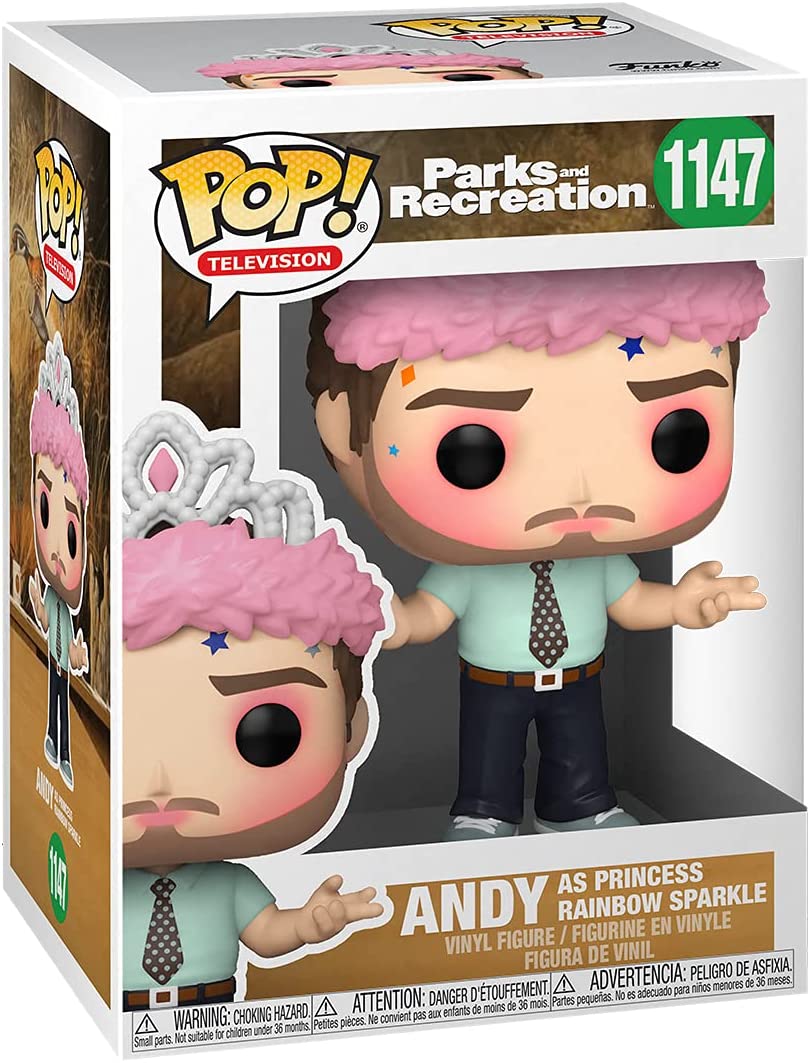 Parchi e Ricreazione Andy come Principessa Arcobaleno Sparkle Funko 56166 Pop! Vinile #1147