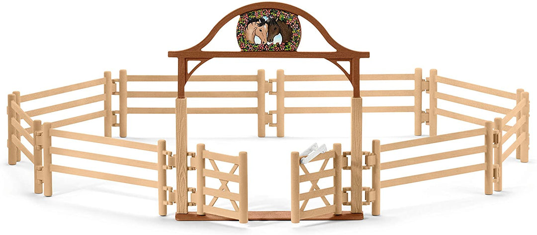 Schleich 42434 Paddock con puerta de entrada