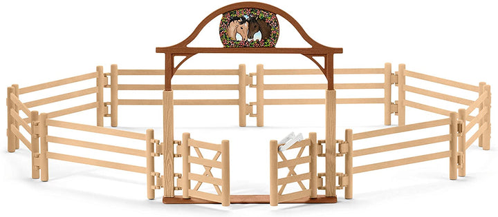 Schleich 42434 Paddock con puerta de entrada