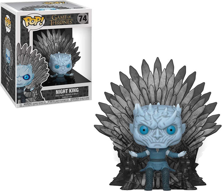 Deluxe: Game S10: Night King Sitting on Throne Funko 37794 Pop! Vinyl #74