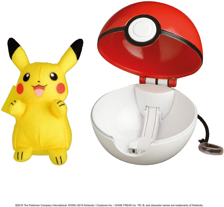 PoKemon 95081 Pokemon Pop Action Poke Ball-Pikachu Multi-Colour