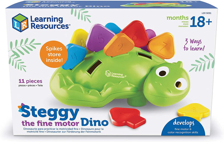 Risorse per l&#39;apprendimento LER9091 Steggy The Fine Motor Dino