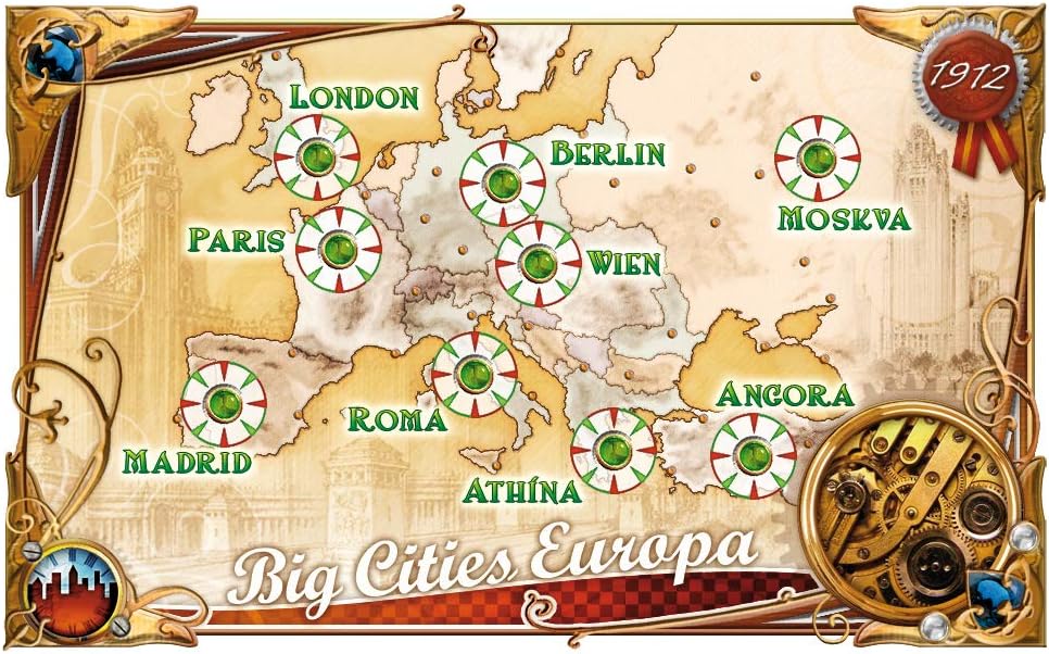 Days of Wonder Ticket to Ride: Extension Europa - 2-5 Player Strategy Game (DOWD0025)